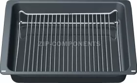 Глубокий эмалированный противень для духовки Bosch 00574906