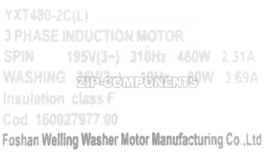 Двигатель для стиральной машины Indesit C00286076